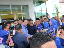 SBY dan AHY Tiba di Aceh, Disambut Meriah Kader Demokrat