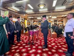 Pj Gubernur Lantik Direktur Bisnis dan Direktur Dana dan Jasa Bank Aceh