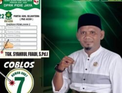Tgk Syahrul Fuadi Sosok ‘’Lokomotif’’ PAS Aceh Pijay Siap Bertarung Rebut Kursi DPRK Dapil 2