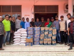 Muspika dan Forum Keuchik Labuhanhaji Barat Salurkan Bantuan untuk Korban Banjir Bandang di Trumon Tengah