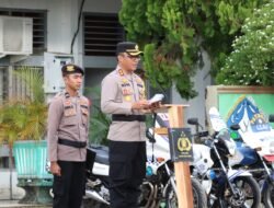 Polres Aceh Selatan Apel Gelar Pasukan dalam Rangka Operasi Lilin Seulawah 2023