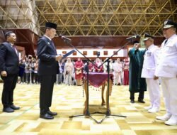 Penjabat Gubernur Lantik Pj Bupati Aceh Tamiang dan Aceh Jaya