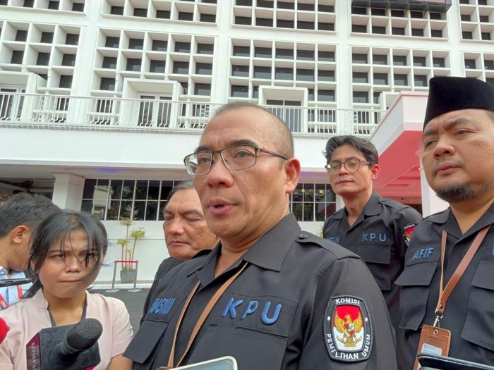 Ketua KPU RI Hasyim Asy'ari. (Anggi Muliawati/detikcom)