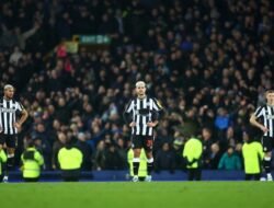 Kaki-kaki Lelah Pemain Newcastle Dihajar Everton