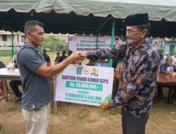 Irmawan Salurkan Bantuan Rumah Rehab hingga Pembangunan Irigasi