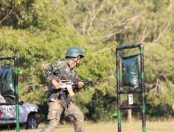 Danrindam IM Tinjau Latihan Olah Yudha Prajurit Siswa Prodi Dikmaba TNI AD TA 2023