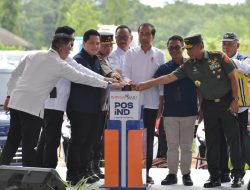 Presiden Jokowi Resmikan Pembangunan Nusantara Logistic Hub di IKN