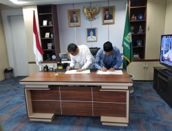 SMAS Muslimat Samalanga MoU dengan Dinas Perpustakaan dan Kearsipan Aceh