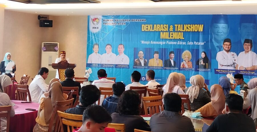 Wakil Ketua Tim Kampanye Daerah (TKD) Prabowo-Gibran Provinsi Aceh Kamaruddin Abubakar alias Abu Razak