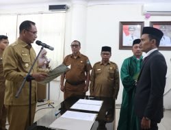 Zirhan Dilantik sebagai Direktur BUMD PD Fajar Selatan