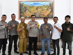 Kapolres Aceh Timur Ajak PWI Berkolaborasi Jaga Kamtibmas