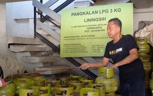 Pangkalan LPG Tabung 3 Kg [Foto:detik.com]