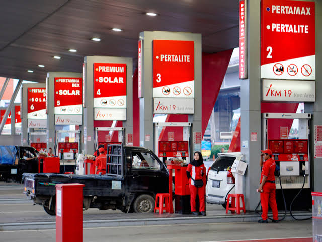 Ilustrasi di SPBU Pertamina. Foto: mypertamina.id