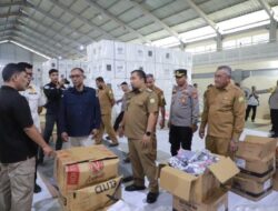 Pj Bupati Muhammad Iswanto Bersama Forkopimda Aceh Besar Pantau Logistik Pemilu