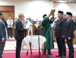 Dua Anggota PAW DPRA Dilantik