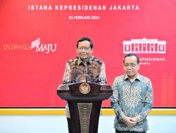 Presiden Jokowi Terima Surat Pengunduran Diri Mahfud MD