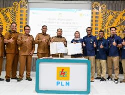 Pj Bupati Aceh Besar Teken MoU PBJT dengan PLN UP3 Banda Aceh