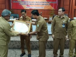 IPP Capai 4,56, Samsat Aceh Barat Terima Penghargaan Dari Kemenpan RB