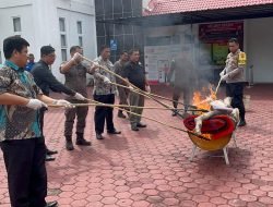 Kejari Aceh Besar Musnahkan Sejumlah Barang Bukti yang Telah Inkcrah