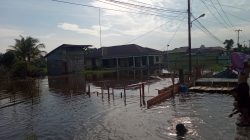 Banjir di Aceh Singkil yang belum surut, Minggu (10/3/2024). Foto: MC Aceh