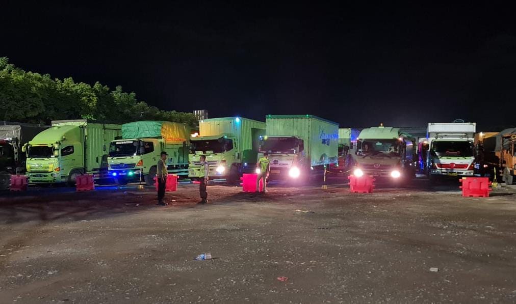 Aturan angkutan barang selama periode libur Lebaran 2024. Foto: Kemenhub