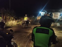 Antisipasi Balap Liar, Polres Aceh Selatan dan Polsek Jajaran Lakukan Patroli