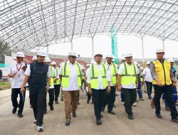 Menko PMK Muhadjir Effendy Tinjau Persiapan Stadion Lhong Raya