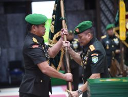 Mayor Jenderal TNI Niko Fahrizal Resmi jabat Pangdam IM