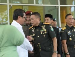 Asisten 1 Sekda Aceh Sambut Kedatangan Pangdam Iskandar Muda