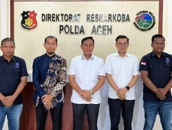 Dirresnarkoba Polda Aceh Terima Audiensi Dua Yayasan Rehabilitasi Pecandu Narkoba