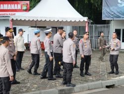 Kapolri bersama Menko Polhukam Naik Heli Tinjau Kesiapan Arus Mudik di Merak