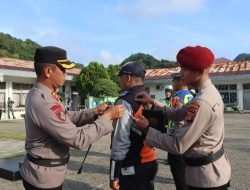 Polres Aceh Selatan Melaksanakan Apel Gelar Pasukan Ops Ketupat Seulawah 2024