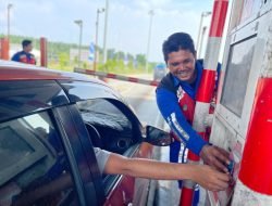 Selama Arus Mudik, Pelintas Tol Trans Sumatera Melonjak 47 Persen