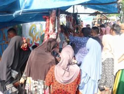 Masyarakat Sabang Tumpah Ruah berburu Daging Meugang