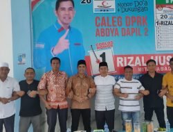 Bakal Calon Bupati Abdya, Salman Alfarisi Kunjungi Kediaman Ketua DPW PDA