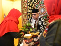 Tiba di Pendopo Bupati Aceh Tengah, Pj Gubernur Disambut Tari Munalo
