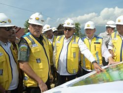 Pj Gubernur Bersama Forkopimda Tinjau Pembangunan Bendungan Keureuto Aceh Utara