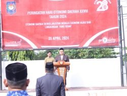 Pemkab Aceh Selatan Gelar Upacara Hari Otonomi Daerah Ke XXVIII 2024