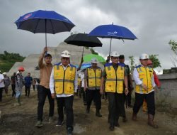 Pj Gubernur Tinjau Pembangunan Bendungan Rukoh Pidie