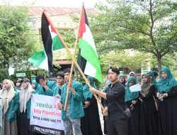 Civitas Akademika Unmuha Gelar Aksi Dukung Palestina, Tolak Kekejaman Israel 