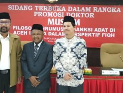 Tgk Muslem Hamdani, Aktivis Dayah Raih Gelar Doktor Fiqh Modern di UIN Ar-Raniry