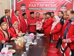 Khalili Maju Pilkada Bireuen, Dapat Golden Tiket Dari Partai Aceh