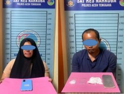 Di Agara, Pengedar dan Kurir Sabu Berurusan Dengan Polisi