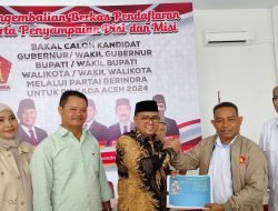 Erly Hasim Mendaftar Ke Gerindra sebagai Balon Bupati Simeulue 