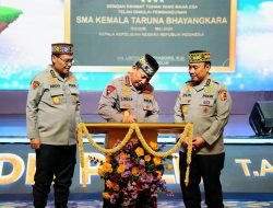 Kapolri Resmikan Komite Olahraga Polri