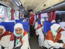 Jemaah Haji Kloter 02 Aceh Terbang ke Jeddah