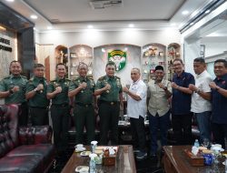 Matangkan Persiapan PON, KONI Aceh Temui Pangdam IM