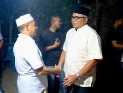Pj Gubernur Aceh Takziah ke Rumah Duka Mertua Ketum KONI Aceh