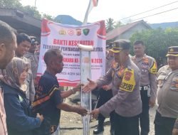 Sambut Hari Bhayangkara ke-78, Polres Aceh Selatan Gelar Bakti Kesehatan