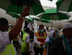 Jemaah Haji Kloter Pertama tiba di Aceh